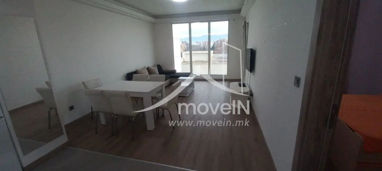 Стан со 1 спална соба, 55 м², под кирија во Аеродром, Скопје
