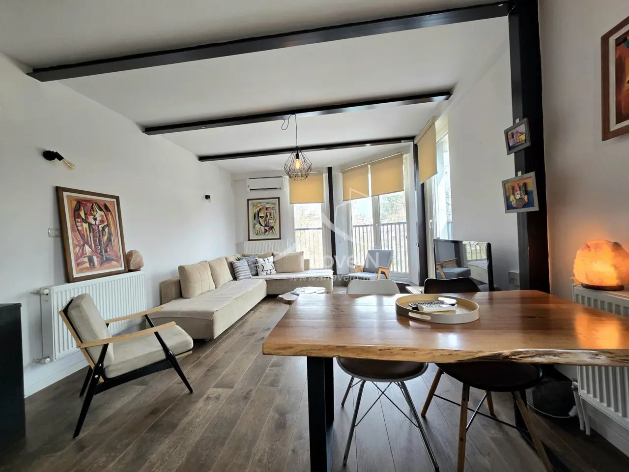 Стан со 2 спални соби, 90 м², под кирија во Дебар Маало, Скопје