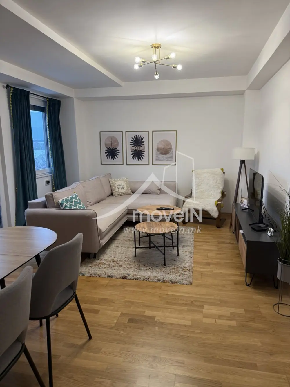 Стан со 2 спални соби, 52 м², под кирија во Влае, Скопје