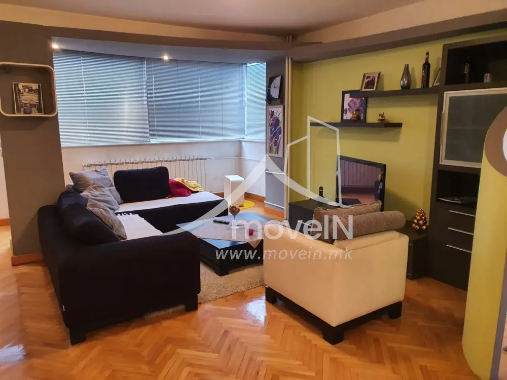 Стан со 2 спални соби, 90 м², под кирија во Аеродром, Скопје