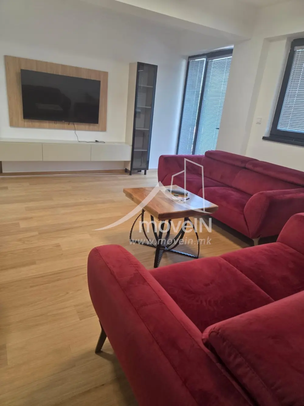 Модерен стан со 1 спална соба под кирија – 50 м²