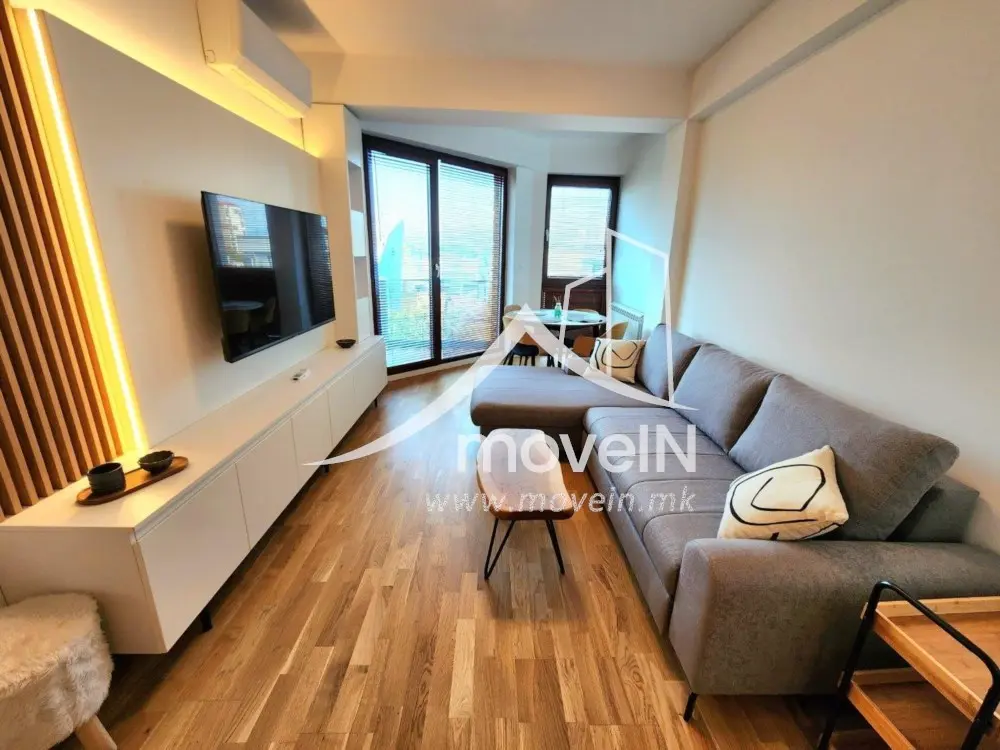 Стан со 1 спална соба, 50 м², под кирија во Центар, Скопје