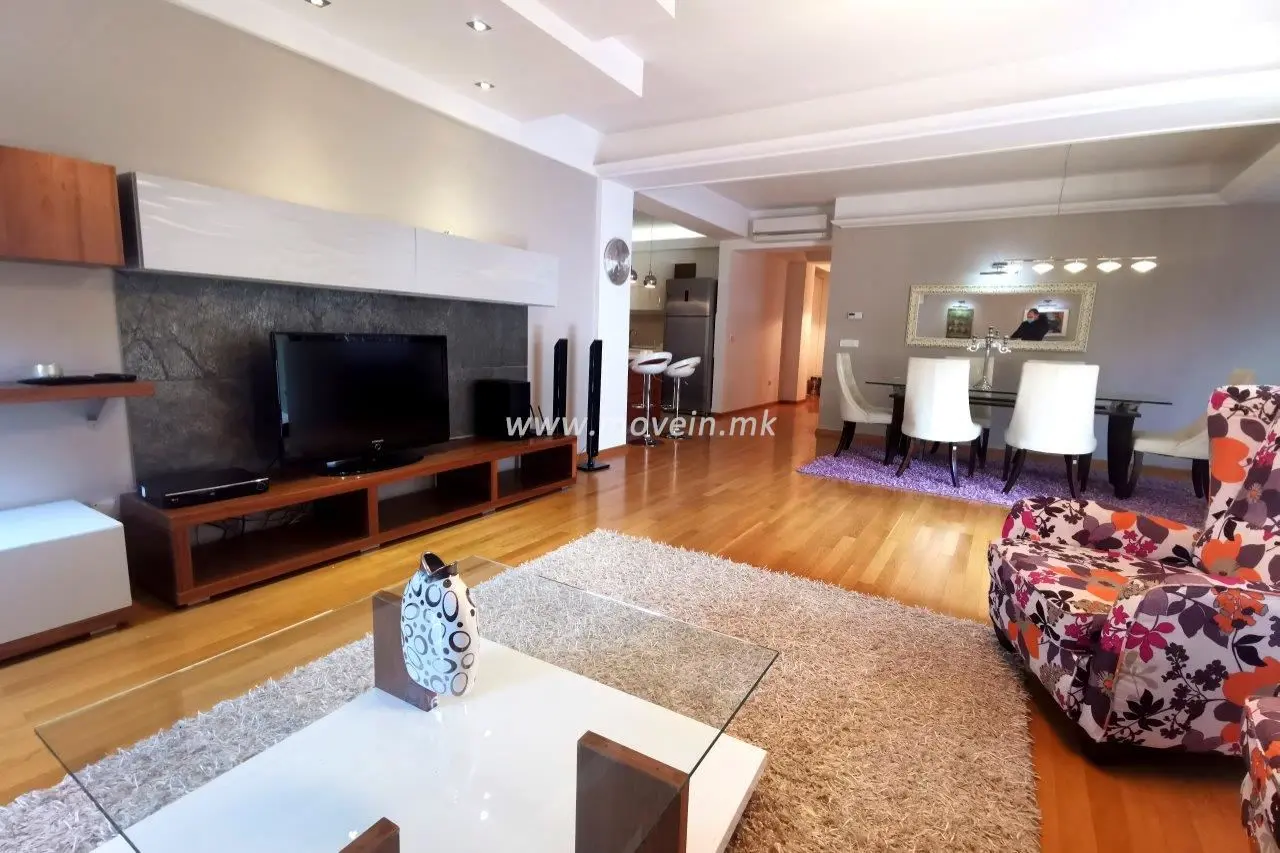 Стан со 3 спални соби, 150 м², под кирија во Водно, Скопје