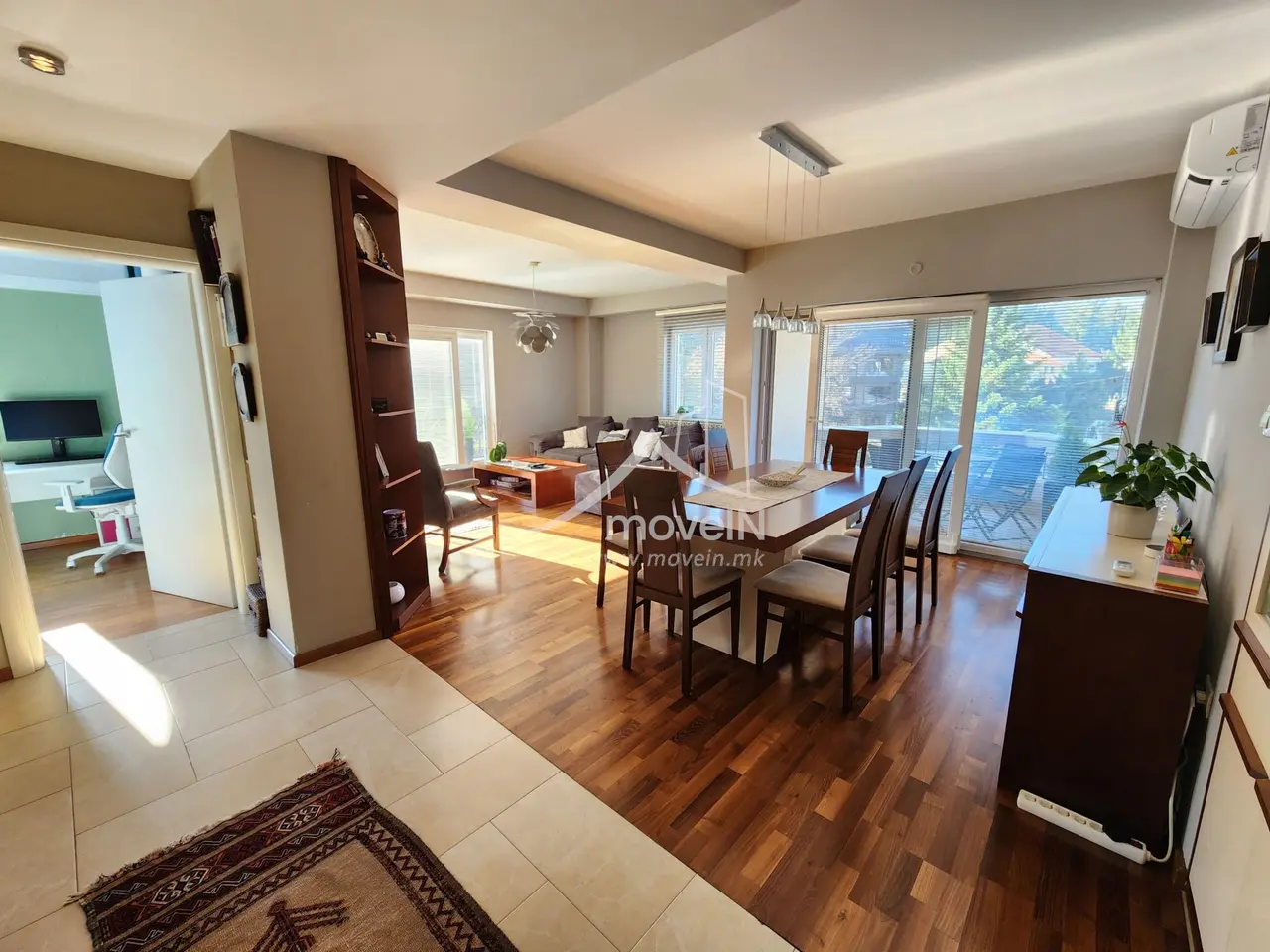 A peaceful home in the greenery of Vodno – spacious 101 m² apartment with a yard for sale