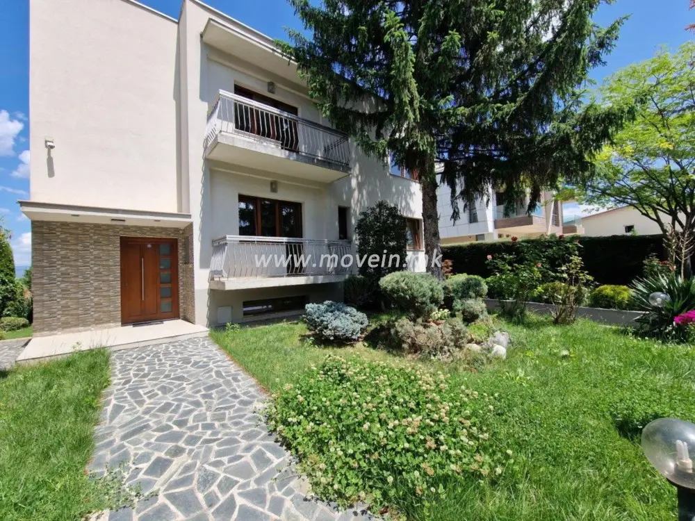 Куќа со 6 спални соби, 350 м², под кирија во Жданец, Скопје