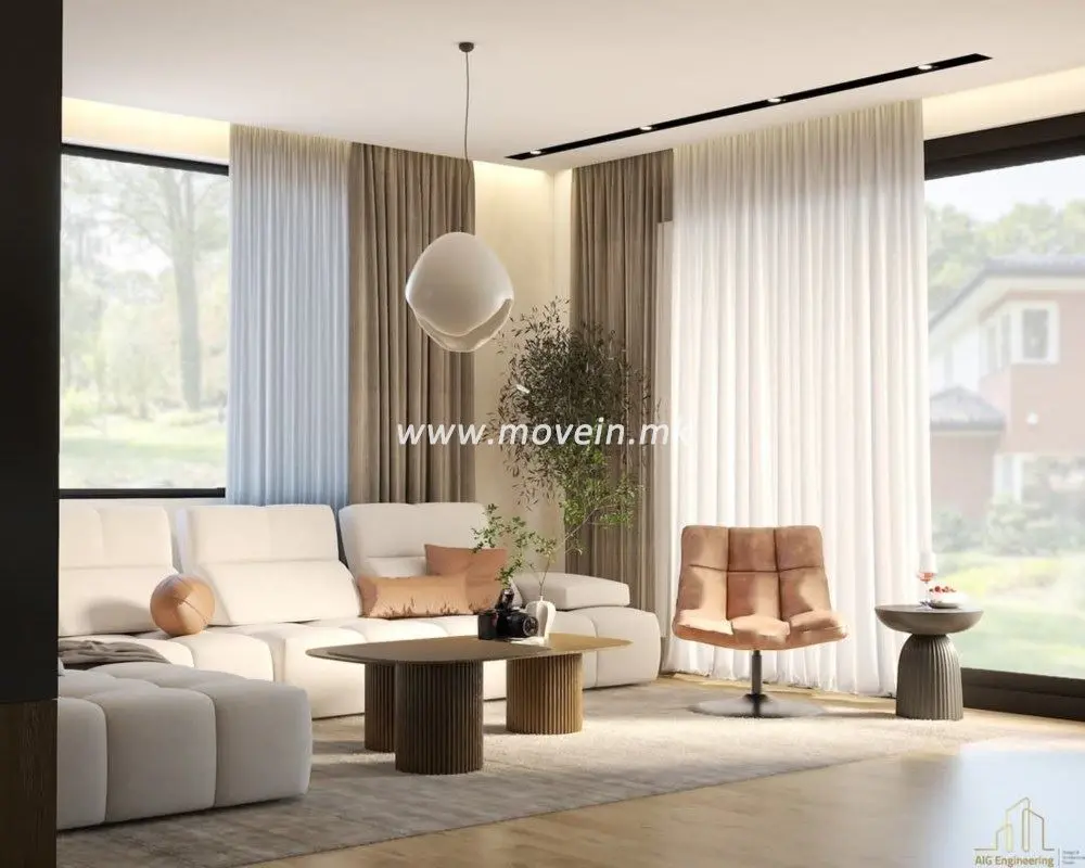 Куќа со 3 спални соби, 228 м², под кирија во Бардовци, Скопје