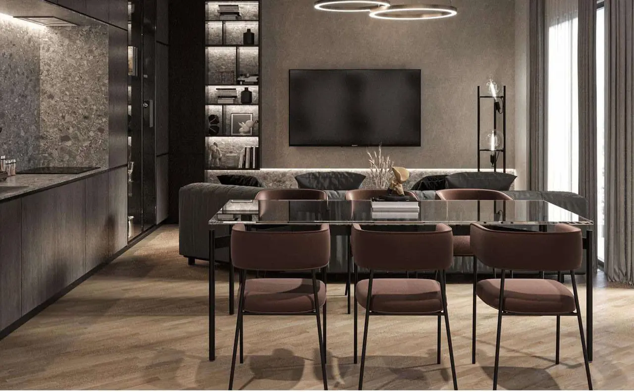 Modernly furnished apartment in Panorama Residence