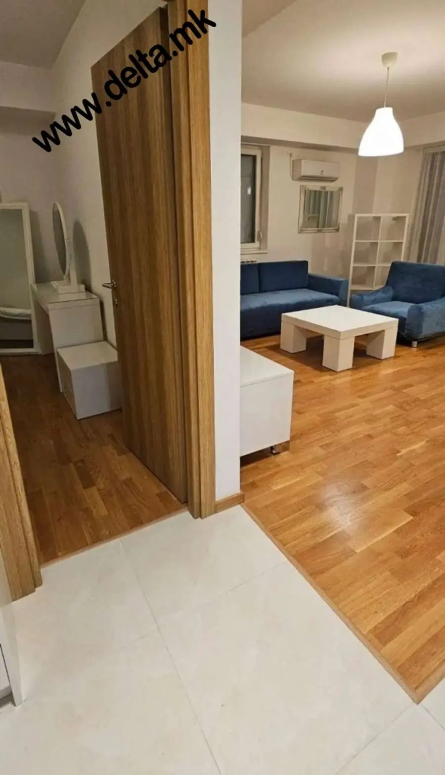 Се изнајмува нов, луксузно наместен трособен стан во Тафталиџе 1