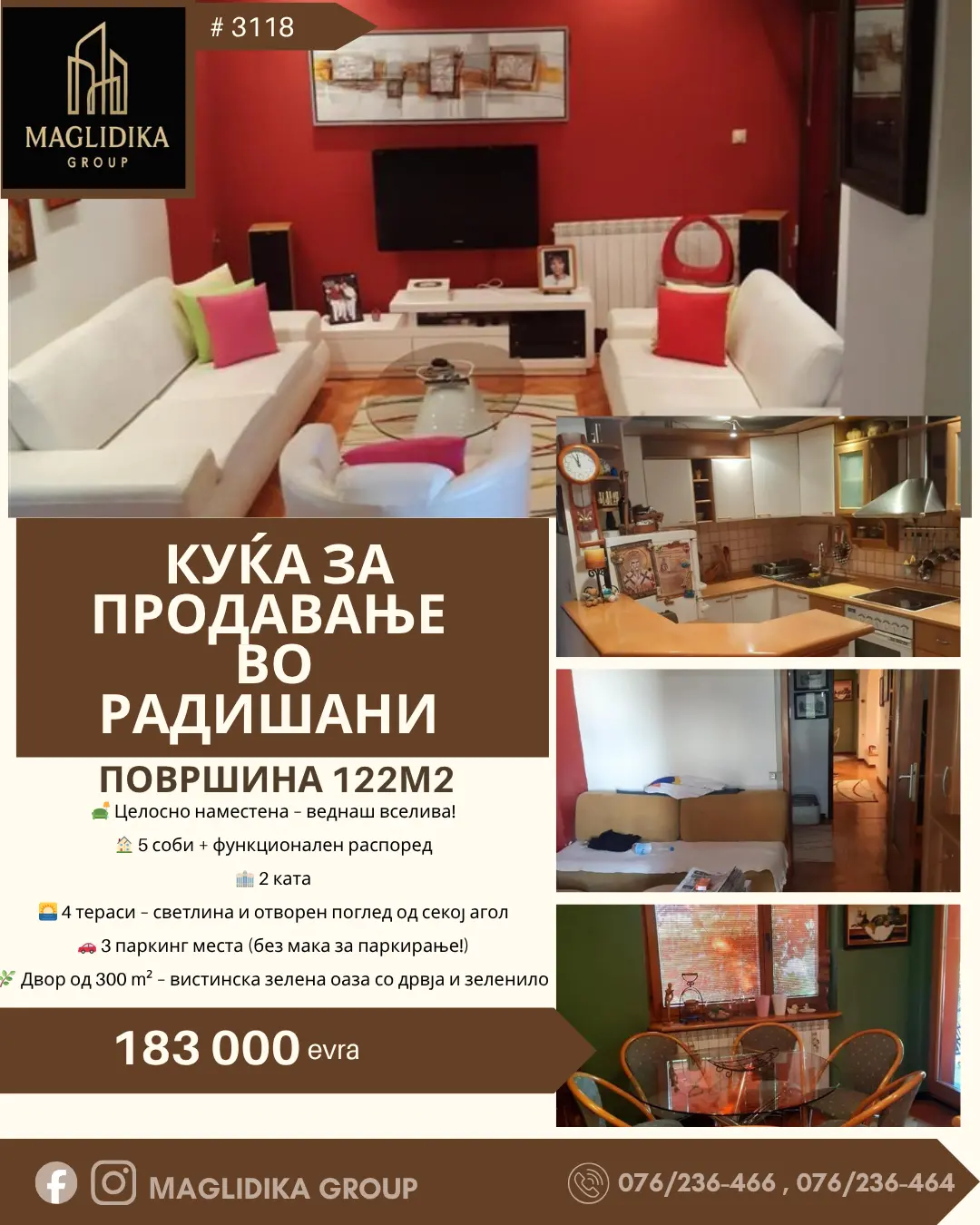 Се продава ексклузивна куќа во Радишани
