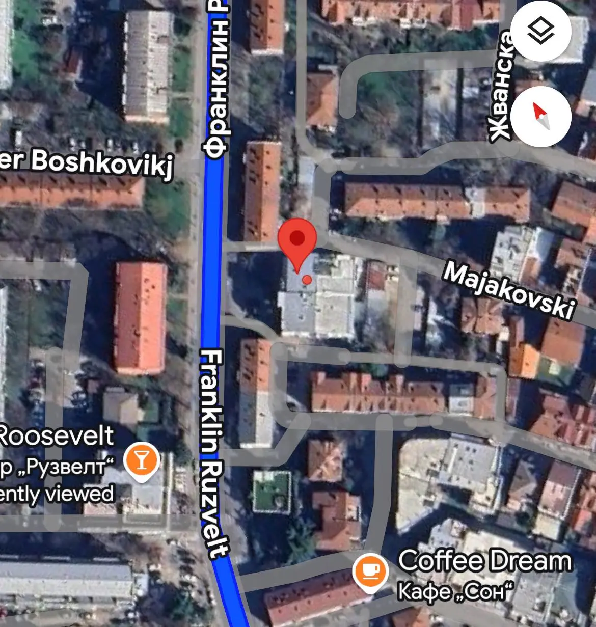 Office space for rent on Ruzveltova
